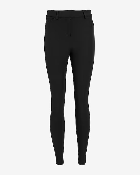 High Waisted Supersoft Twill Skinny Pant | Express
