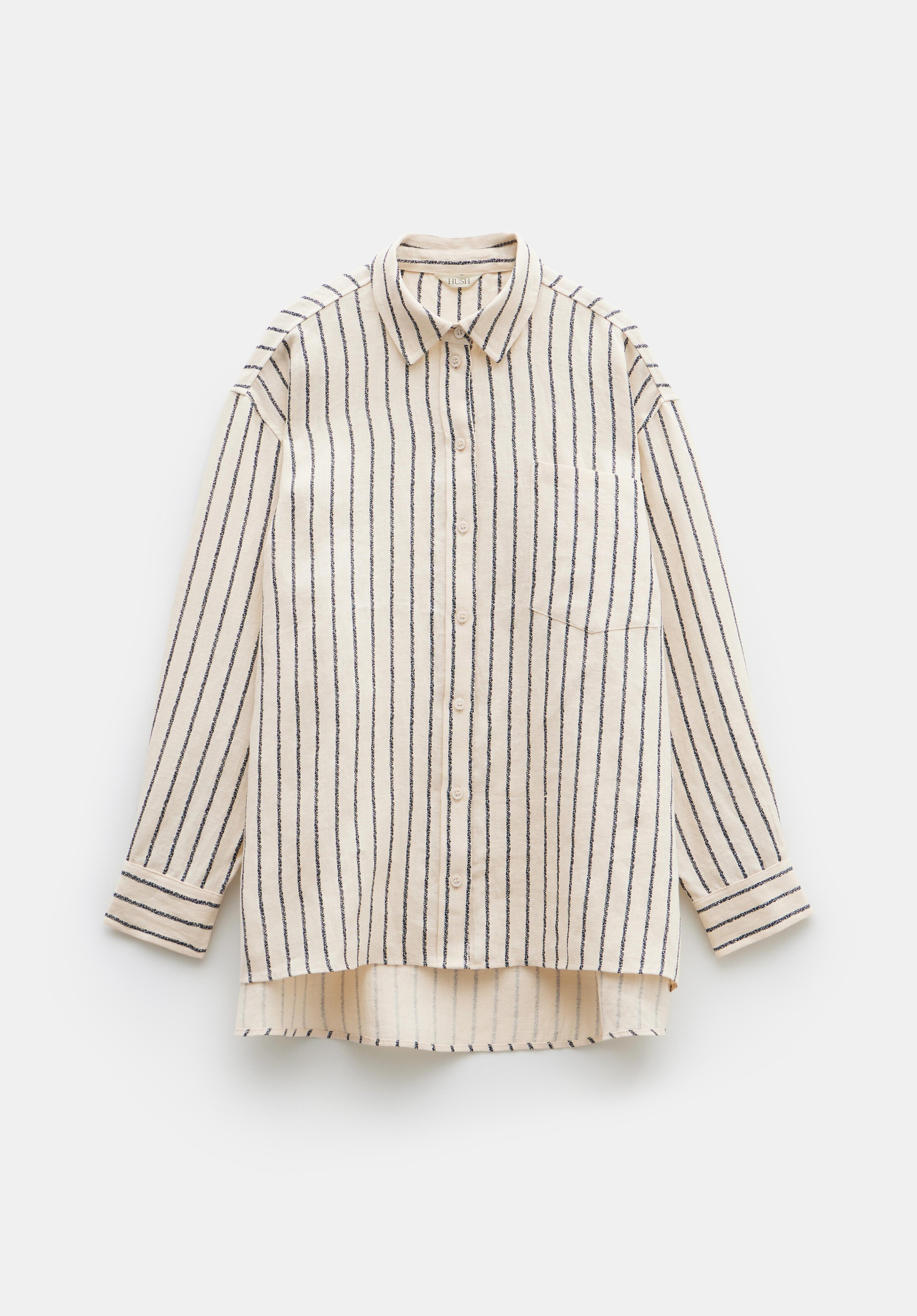 Elysia Stripe Relaxed Shirt | Hush UK