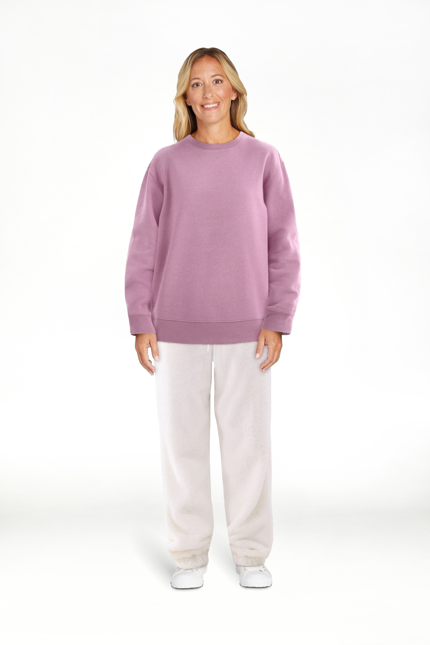 Athletic Works Women's Crewneck Fleece Sweatshirt, Sizes XS-XXXL | Walmart (US)