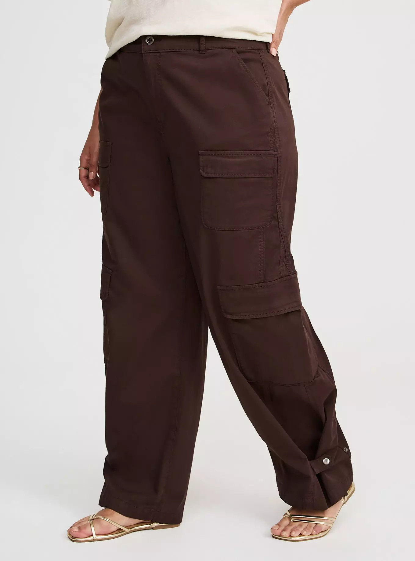 High-Rise Baggy Cargo Wide Leg Pant | Torrid (US & Canada)