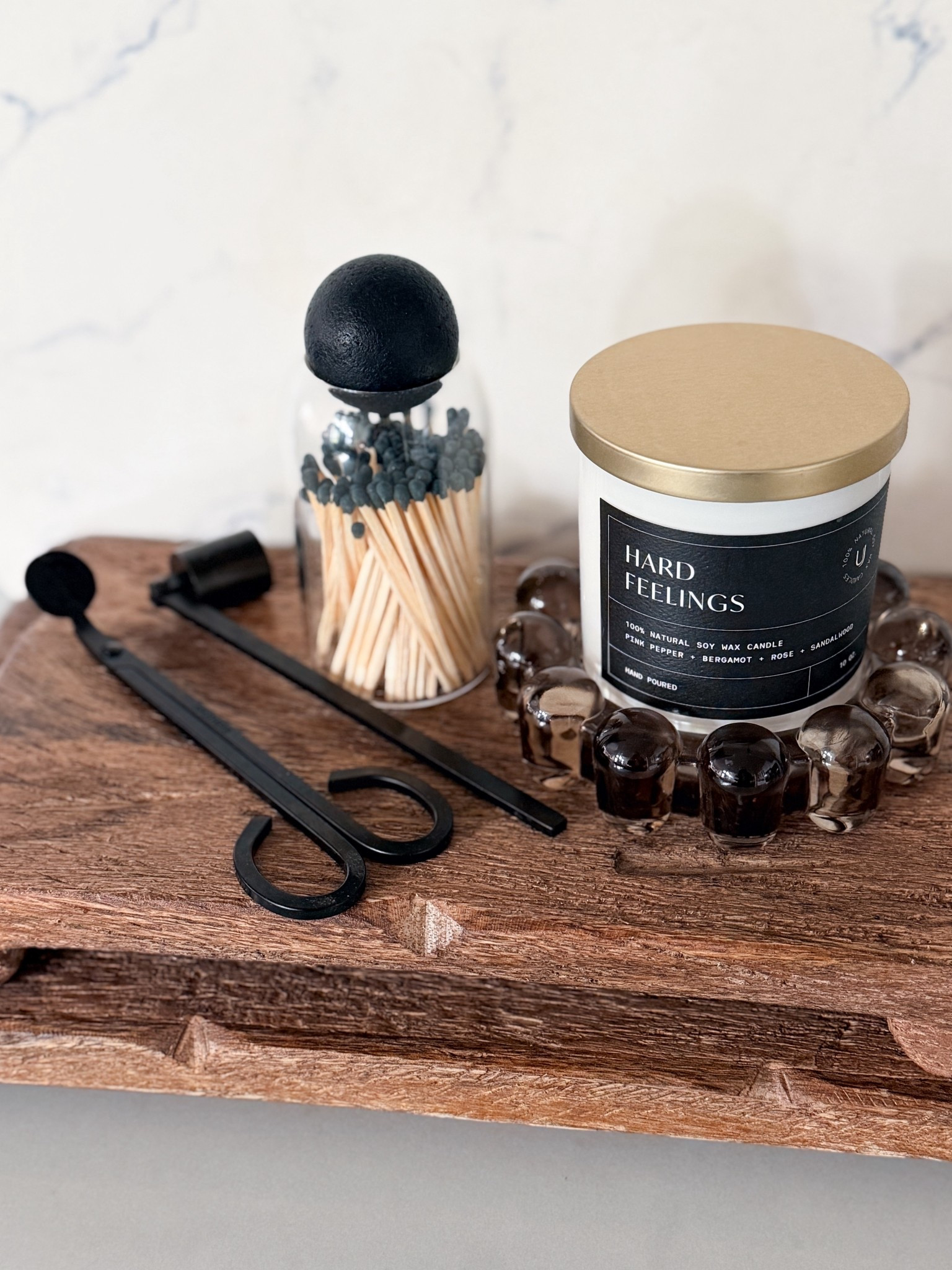 One of those pieces that just works everywhere; as a candle base, ring catch-all, & even a chic little coaster on my nightstand. It’s the kind of detail that instantly elevates a space. 

home decor styling - nightstand decor ideas - bubble glass holder - modern neutral decor - luxury home accents - coffee table styling - ring holder aesthetic - minimal home details - elevated everyday decor - chic home finds

#LTKHome #LTKselfcare #LTKdayinmylife