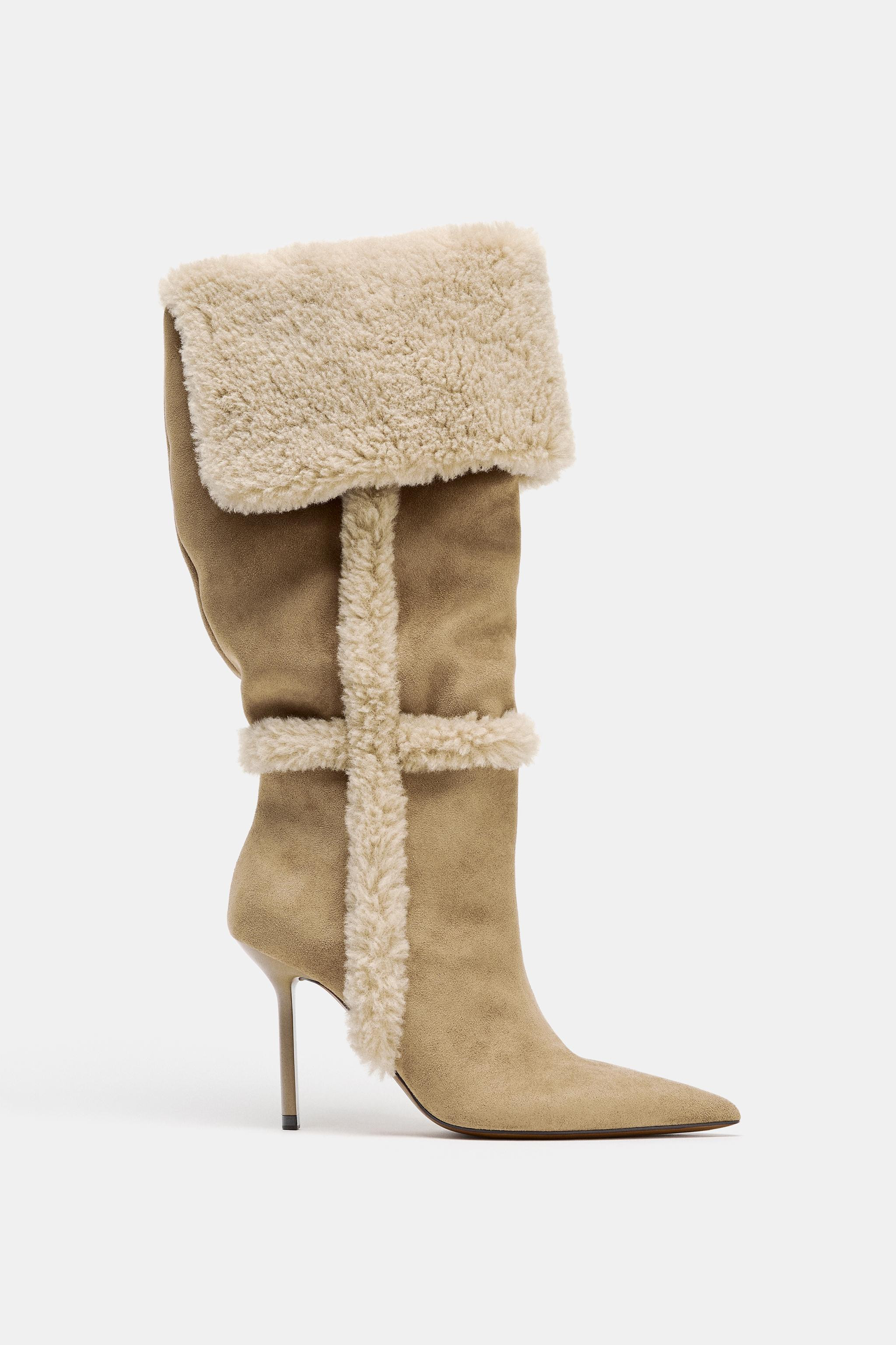 COMBINATION HEEL BOOTS | Zara US