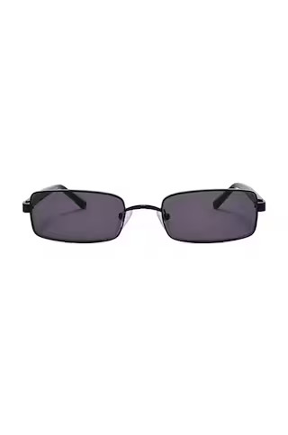 Lu Goldie Nina Sunglasses in Black from Revolve.com | Revolve Clothing (Global)