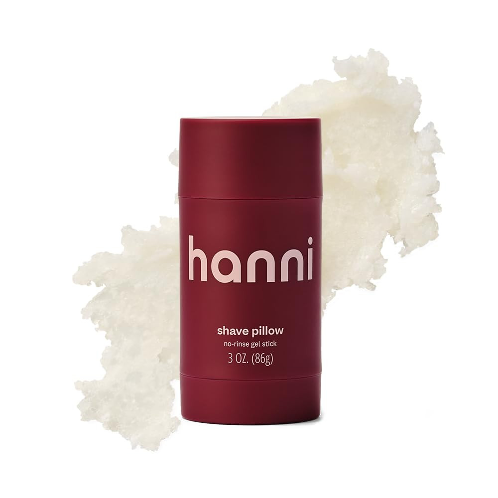 HANNI Shave Pillow, Shaving Gel for Women and Men, Hair Removal Products for Pubic, Body Hair or ... | Amazon (US)