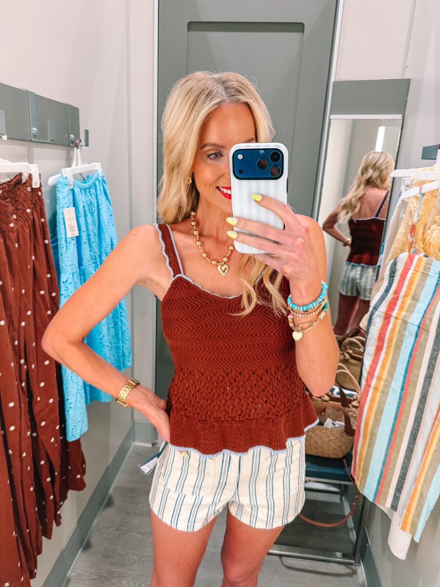 Striped shorts | Sweater tank | Summer style | Target style | Classic style

#LTKootd #LTKgrwm