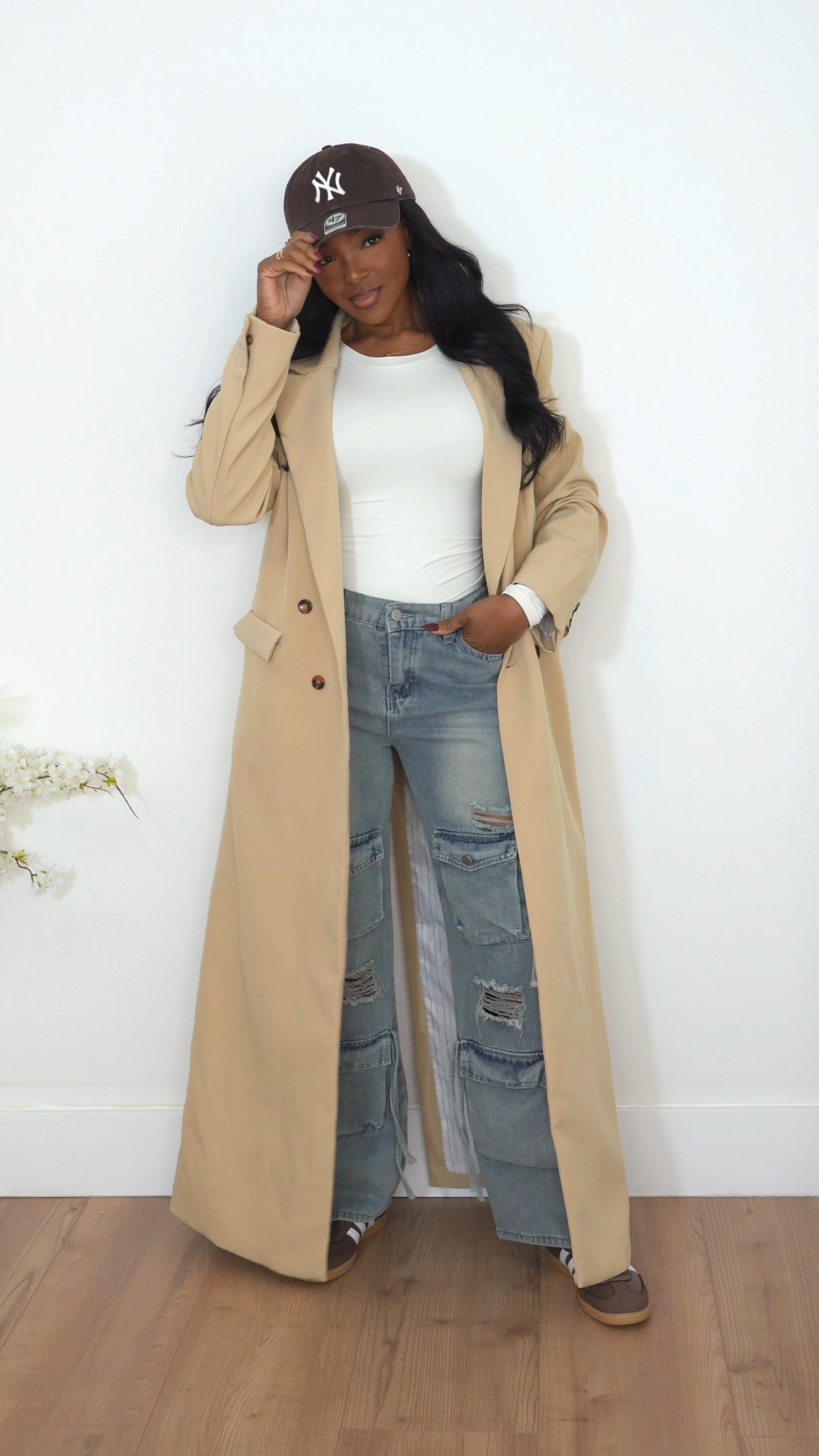 Casual Thanksgiving outfit! Obsessed with these Sambas

Size small top & outerwear
Medium cargos 

I’m 5’4 | 140lbs | 36D -27 -40  
IG & YT: kirasfashionfinds TT: kiraabboud 

#LTKVideo #LTKFindsUnder100 #LTKShoeCrush