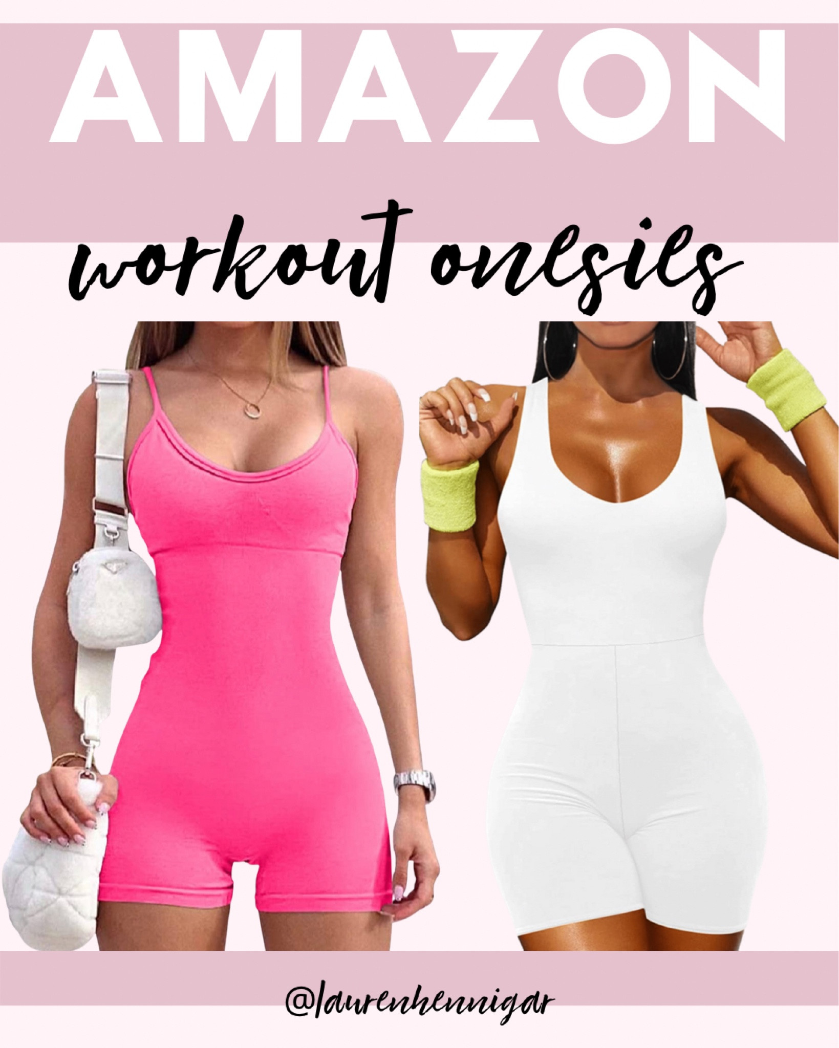 AMAZON WORKOUT ONESIES!!! yoga jumpsuit, workout fit, activewear, athleisure 

#LTKstyletip #LTKfit #LTKunder50
