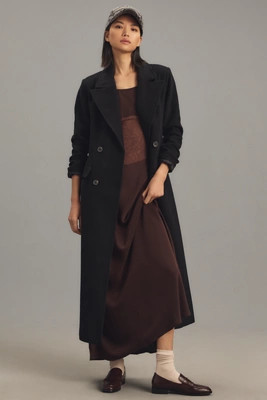 Avec Les Filles Tailored Long Coat | Anthropologie (US)