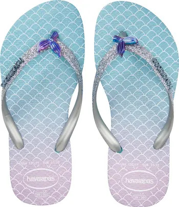 Havaianas Kids' Slim Glitter Flip Flop | Nordstrom | Nordstrom