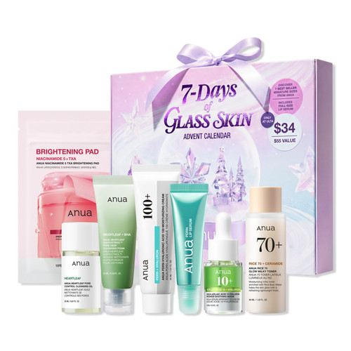 ANUA 7-Days of Glass Skin Advent Calendar | Ulta