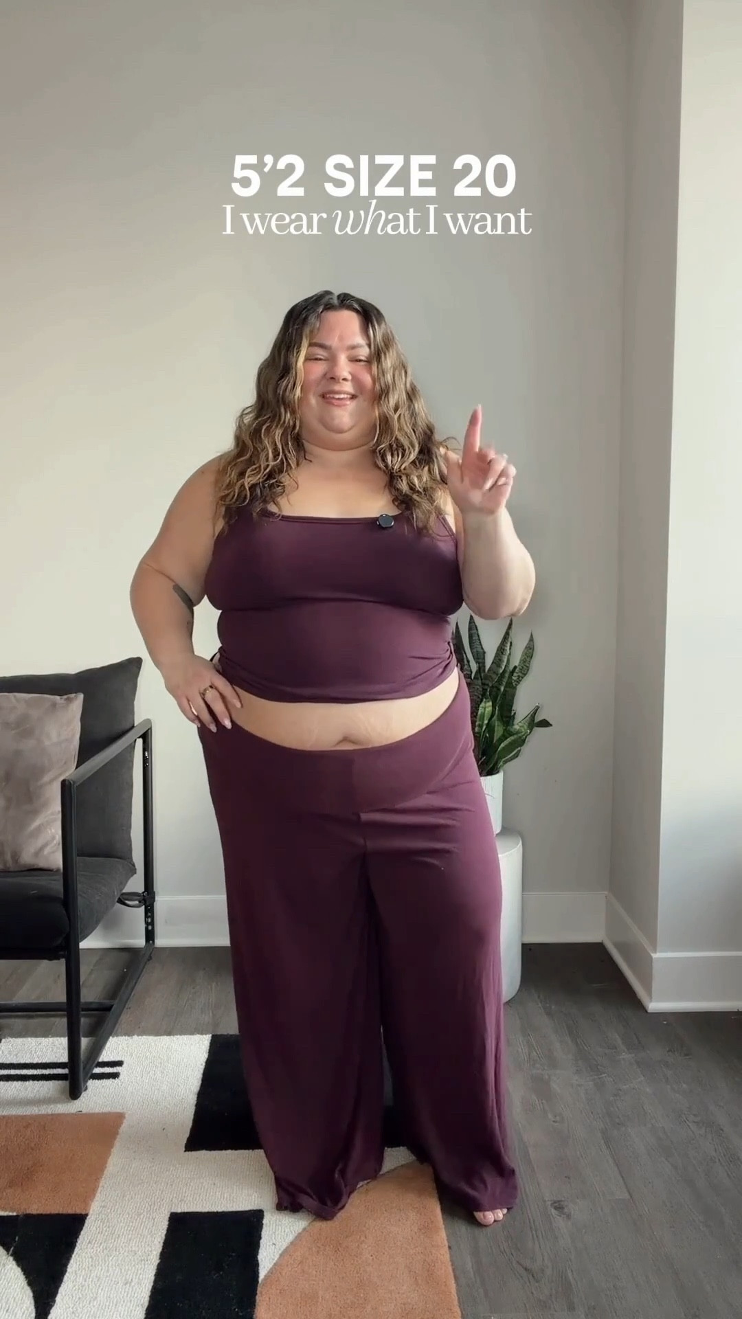 plus size work outfit for the office
• lounge set & brain tank top: Klassy size 3X 
• criss cross waistband pants: boohoo size 20 
• long sleeve brami: Klassy size 3X

#LTKMidsize #LTKWorkwear #LTKPlusSize