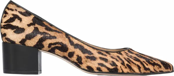 Bernardo Footwear Milie Haircalf Block Heel Pump | Nordstrom | Nordstrom