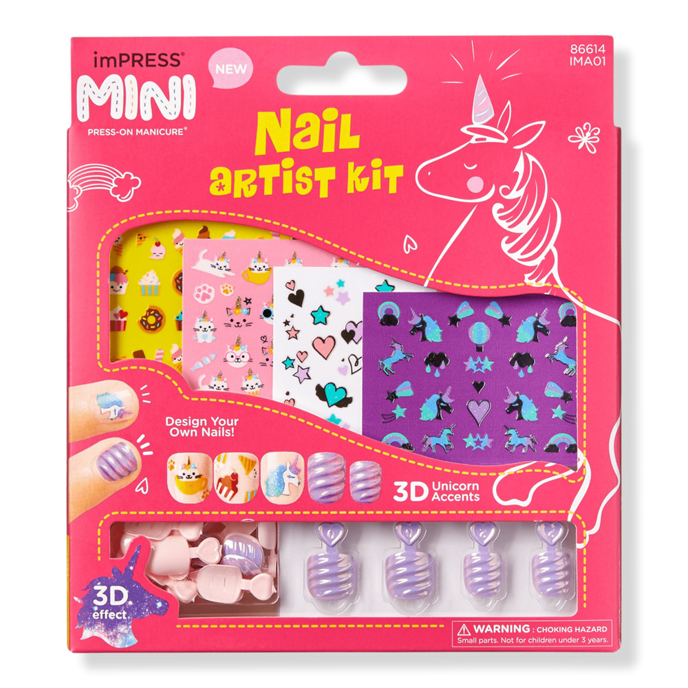 Kiss imPRESS Mini Press-On Nails Nail Artist Kit | Ulta