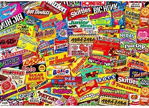 Jigsaw Puzzles for Adults 1000 Piece Puzzle for Adults 1000 Piece - Crazy Candy - 1000 Piece Puzz... | Amazon (US)