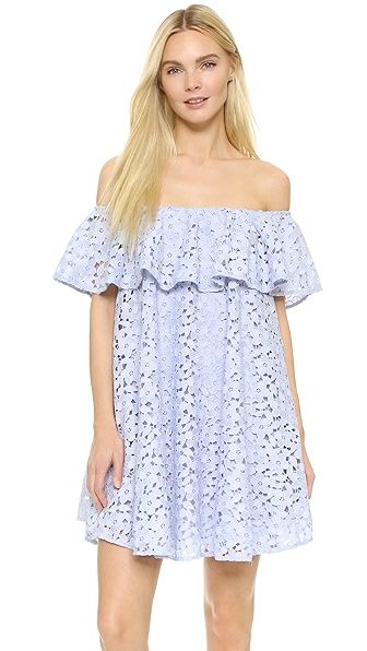 Lace Off Shoulder Dress | Shopbop