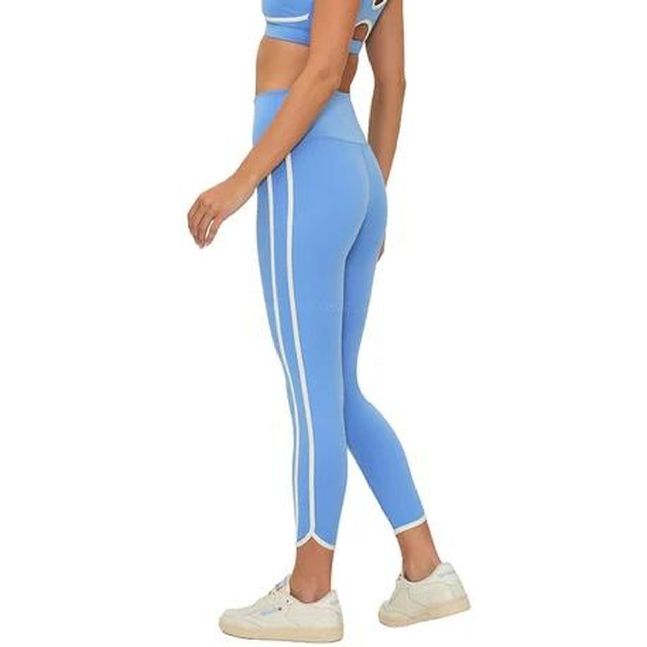 Beach Riot Women's Leggings - Blue - M | Depop US