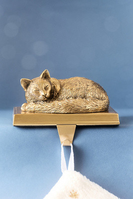 Animal Icon Cat Stocking Holder | Anthropologie (US)