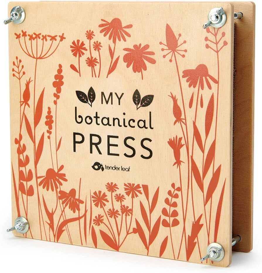Tender Leaf Toys - My Botanical Press - 8.3 x 8.3 Inch 10 Layers Flower Press, DIY Dried and Pres... | Amazon (US)