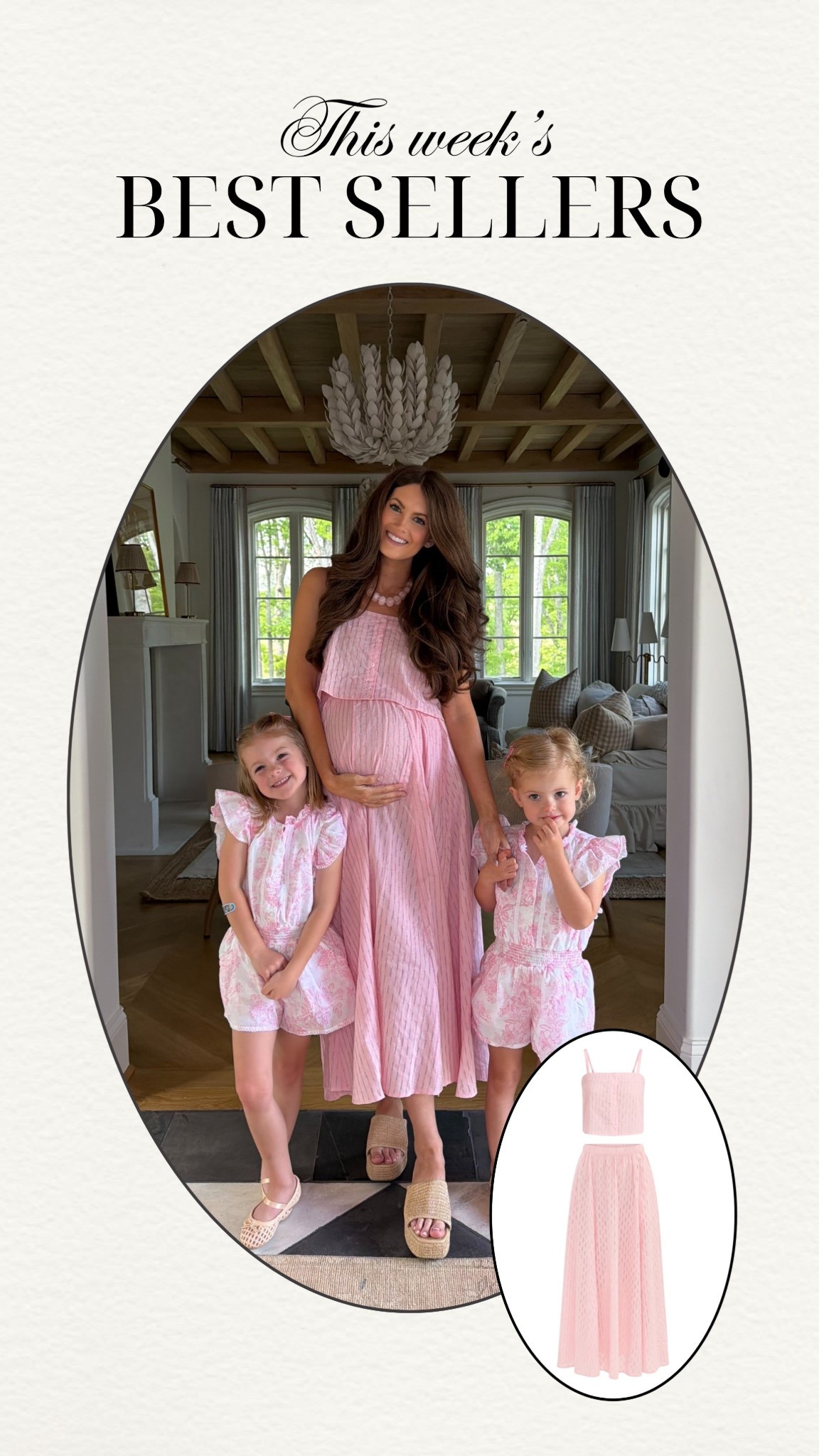 This set was a weekly best seller!! Sized up in this pink set for pregnancy 💕



#LTKBump #LTKKids #LTKootd