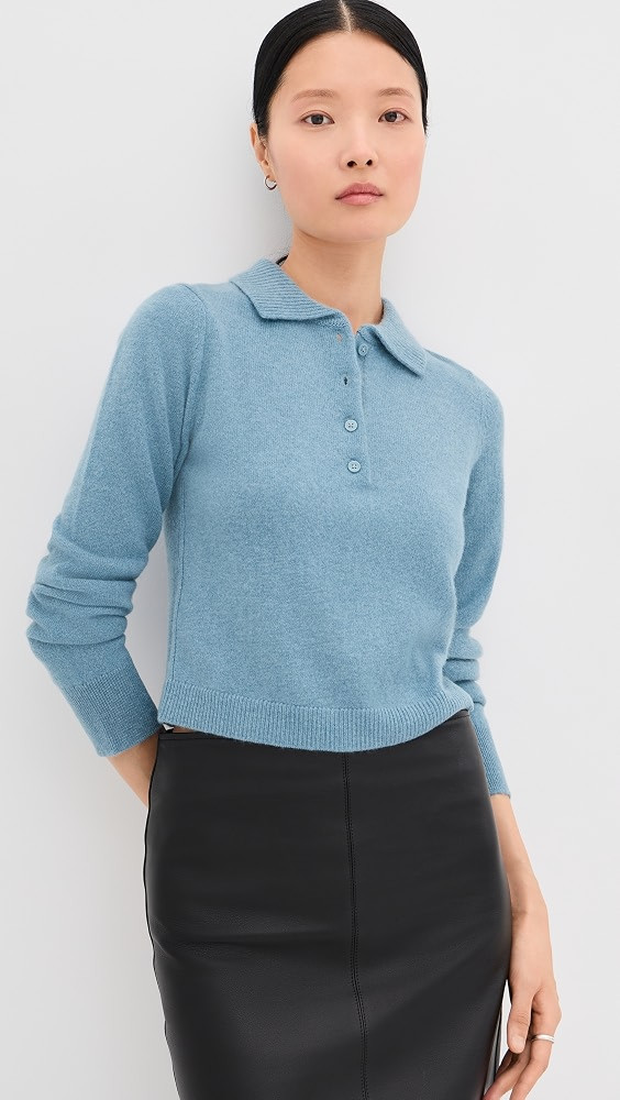 Constance Long Sleeve Polo | Shopbop