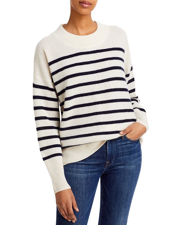 Striped Cashmere Sweater - 100% Exclusive | Bloomingdale's (US)