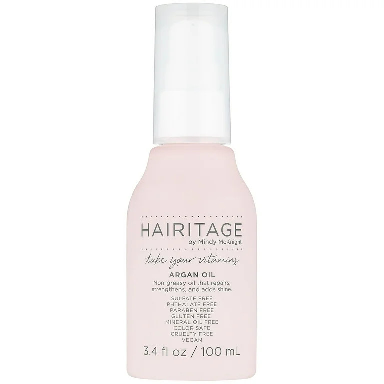 Hairitage Take Your Vitamins Argan Oil & Avocado Hair Oil, 3.4 fl oz | Walmart (US)