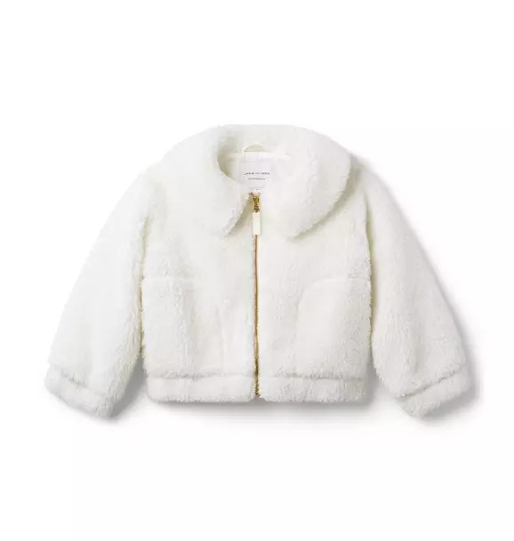 The Collared Sherpa Jacket | Janie and Jack