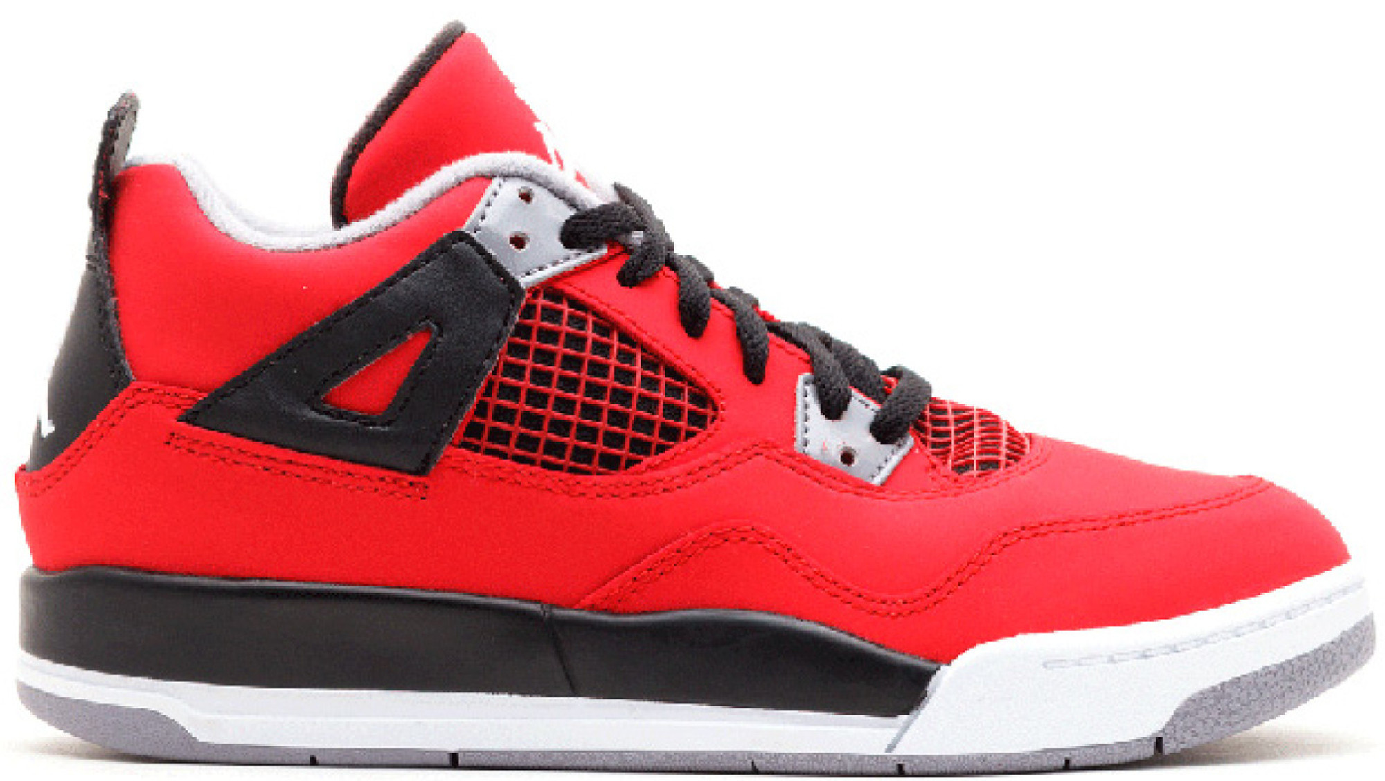 Jordan 4 Retro Toro Bravo Sneakers in Fire Red/White/Black | StockX