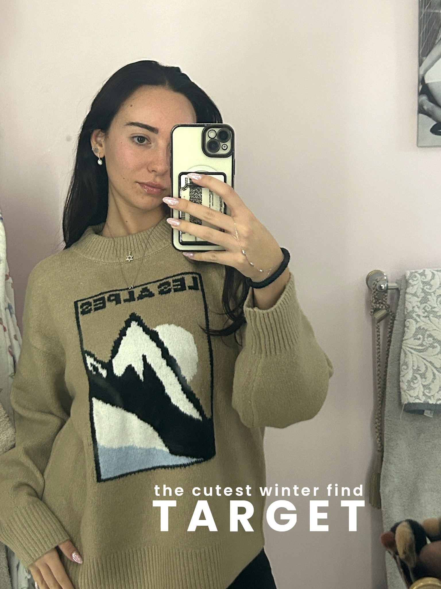 the CUTEST sweater find for this season from Target 🏔️🤍☕️

#LTKFindsUnder50 #LTKootd #LTKHoliday