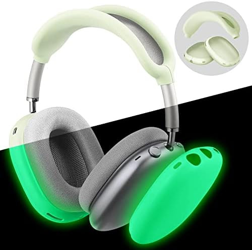 Fintie Silicone Case Cover for AirPods Max Headphones, Anti-Scratch Ear Cups Cover and Headband Cove | Amazon (US)
