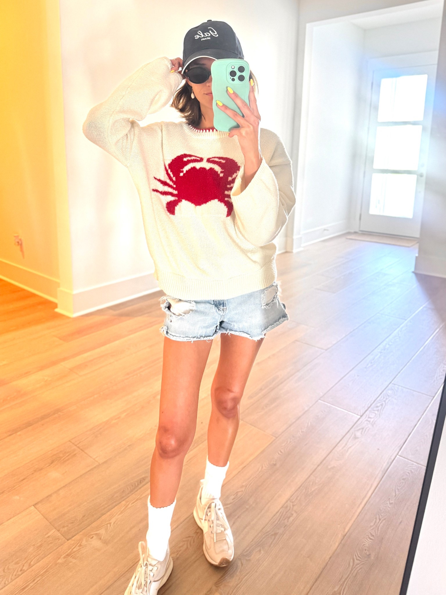 In need of a beach trip, but this pullover will suffice in the meantime. 🦀 Shop this coastal knit pullover that can be paired with denim shorts or linen pants for a comfy summer look. #beach 

#LTKootd #LTKTravel #LTKdayinmylife