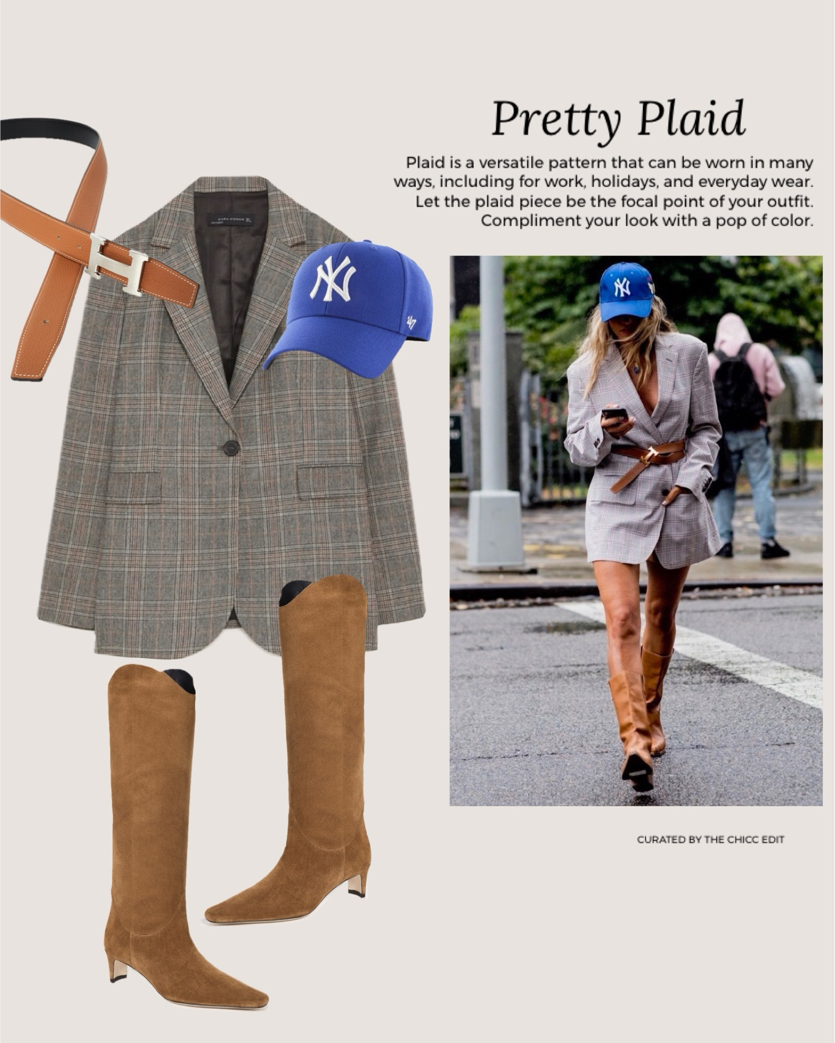 Pretty plaid 🤎🤍🩶

𝐻𝒾𝒾𝒾, 𝓁𝑜𝓋𝑒𝓁𝓎! 𝐹𝑜𝓁𝓁𝑜𝓌 𝓂𝓎 𝓈𝒽𝑜𝓅, 𝒶𝓃𝒹 𝑔𝑒𝓉 𝓂𝓎 𝑒𝓍𝒸𝓁𝓊𝓈𝒾𝓋𝑒 𝒶𝓅𝓅-𝑜𝓃𝓁𝓎 𝒸𝑜𝓃𝓉𝑒𝓃𝓉! 𝒮𝑜 𝑔𝓁𝒶𝒹 𝓎𝑜𝓊'𝓇𝑒 𝒽𝑒𝓇𝑒. 

chic, aesthetic, trending, stylish, minimalist style, affordable, home, decor, interior design, beauty, ootd, dupe, look for less, y2k, Amazon, Amazon fashion, Amazon finds, Amazon home, Amazon style, holiday, seasonal, decor, decorations, winter fashion, winter style, family photos, winter outfit, winter home, Valentine’s Day, heart spring, spring fashion, spring style, spring outfit, spring home #blazer #belt #boots #baseballcap #outfit plaid Hermes LA NY graphic Khaite belt look for less blue brown gray 

#LTKOver40 #LTKStyleTip #LTKShoeCrush