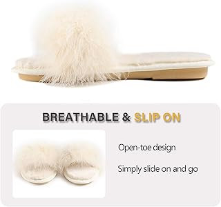 Fur Story Women's Furry Slippers House Sandal | Amazon (US)