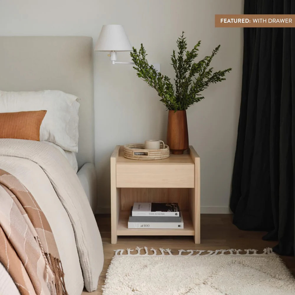 Hinoki Wood Nightstand | The Citizenry