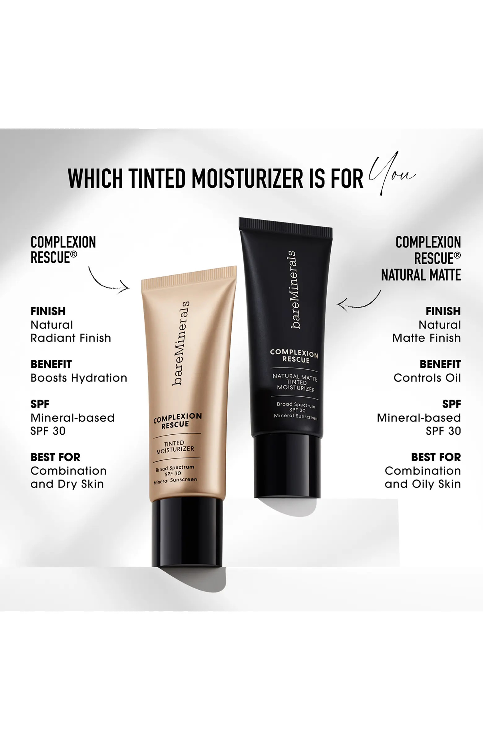 Complexion Rescue® Tinted Moisturizer with Hyaluronic Acid and Mineral SPF 30 | Nordstrom