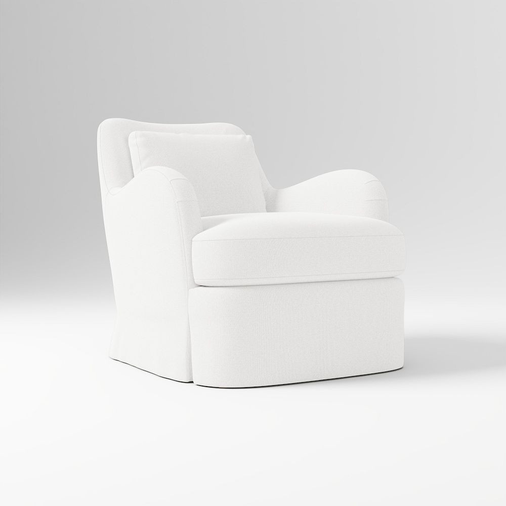Sophie Skirted Slipcover Chair | West Elm (US)