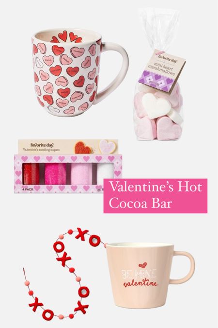 Valentine’s Hot Cocoa bar, valentines mug, valentines decor 

#LTKstyletip #LTKfindsunder50 #LTKfamily