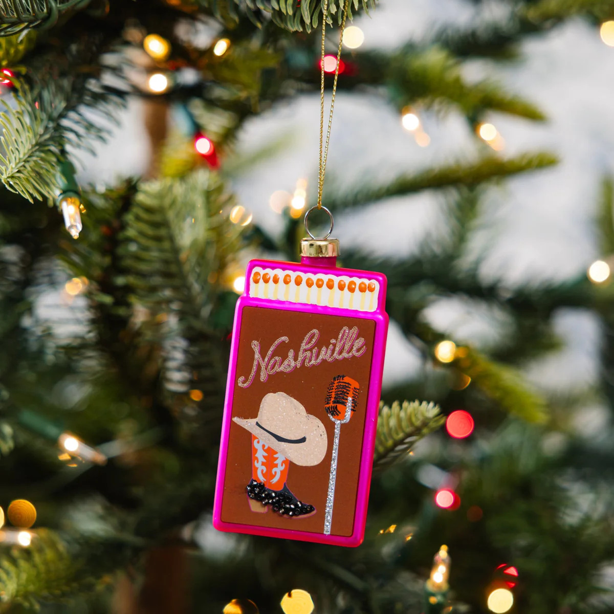 Furbish Studio Matchbook Ornament - Nashville | Furbish Studio