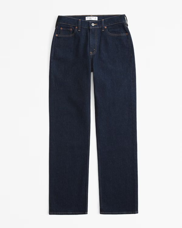 Curve Love Low Rise Baggy Jean | Abercrombie & Fitch (US)