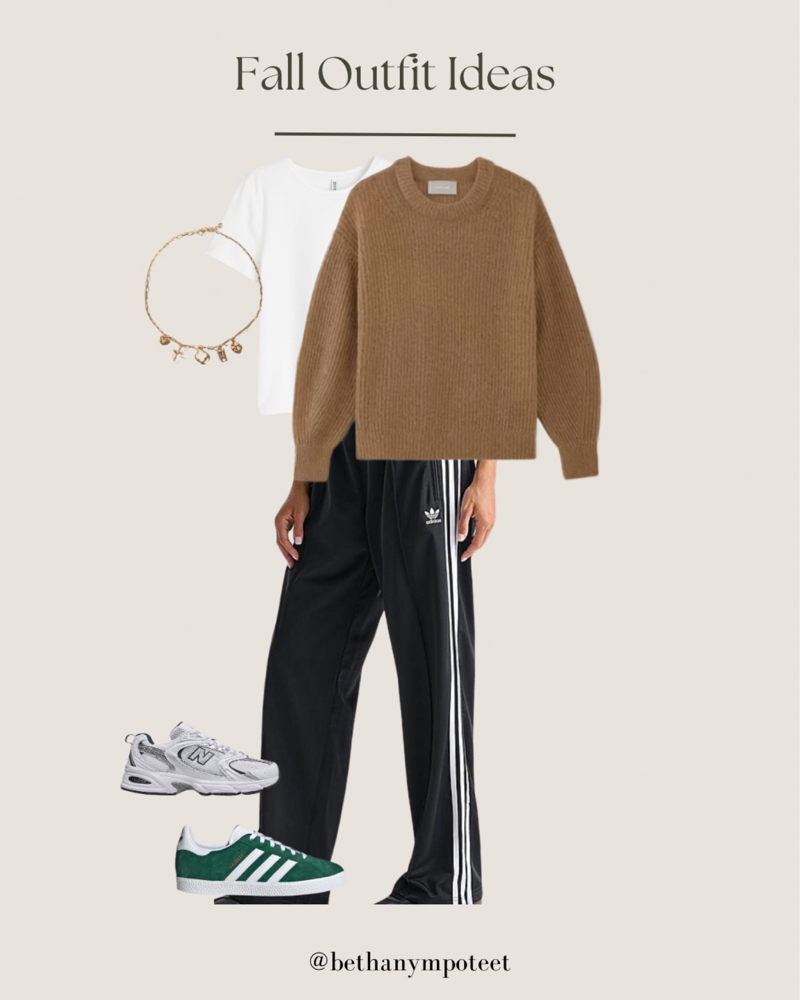My green adidas are sold out so i linked a neutral color! I have these adidas pants and they fit SO well. I’m 5’6 and got a medium. They also come in green! 

#LTKstyletip #LTKshoecrush #LTKfindsunder100