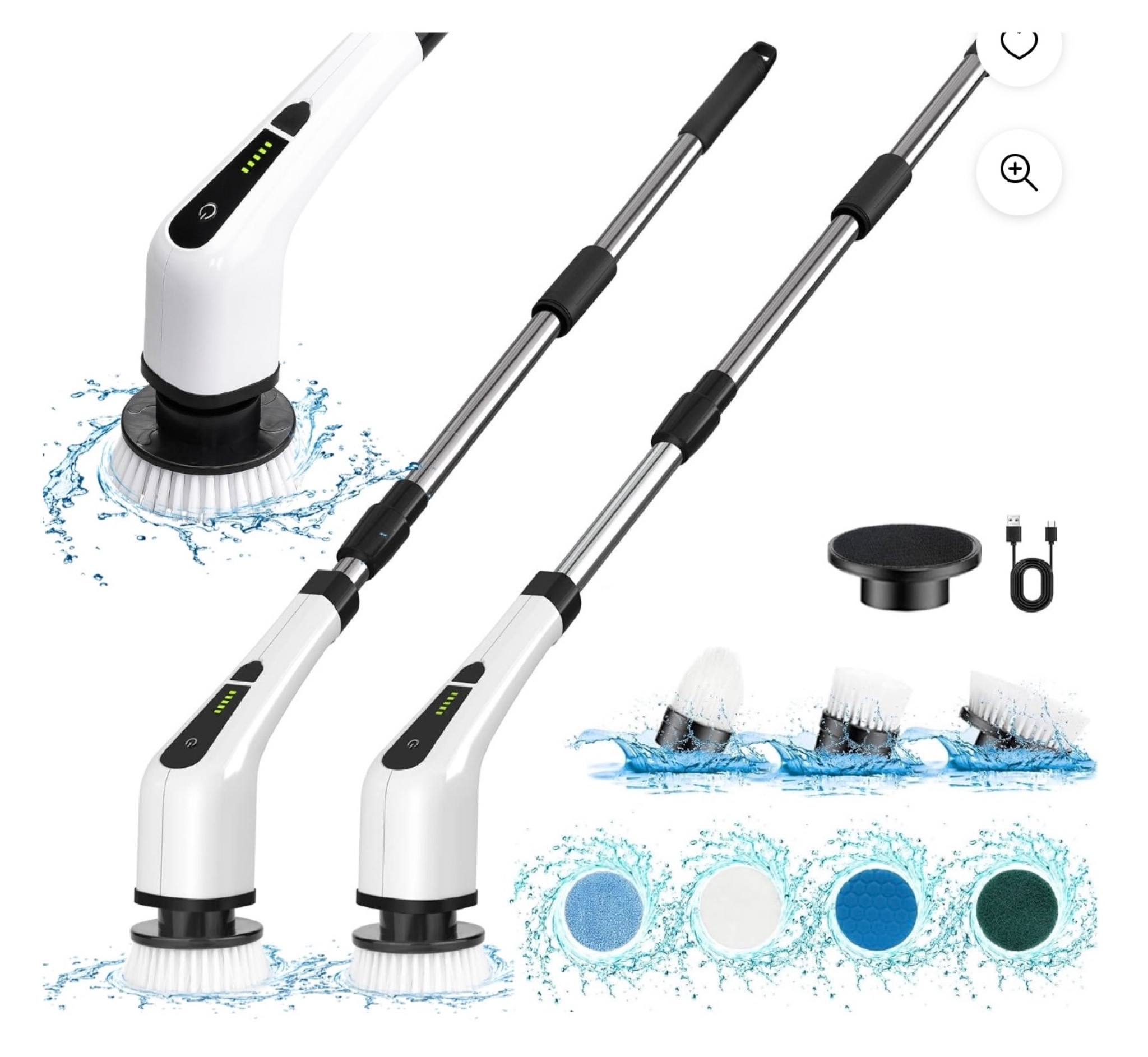 Cordless shower scrubber, bathroom scrubber 

#LTKsalealert #LTKfindsunder50 #LTKhome
