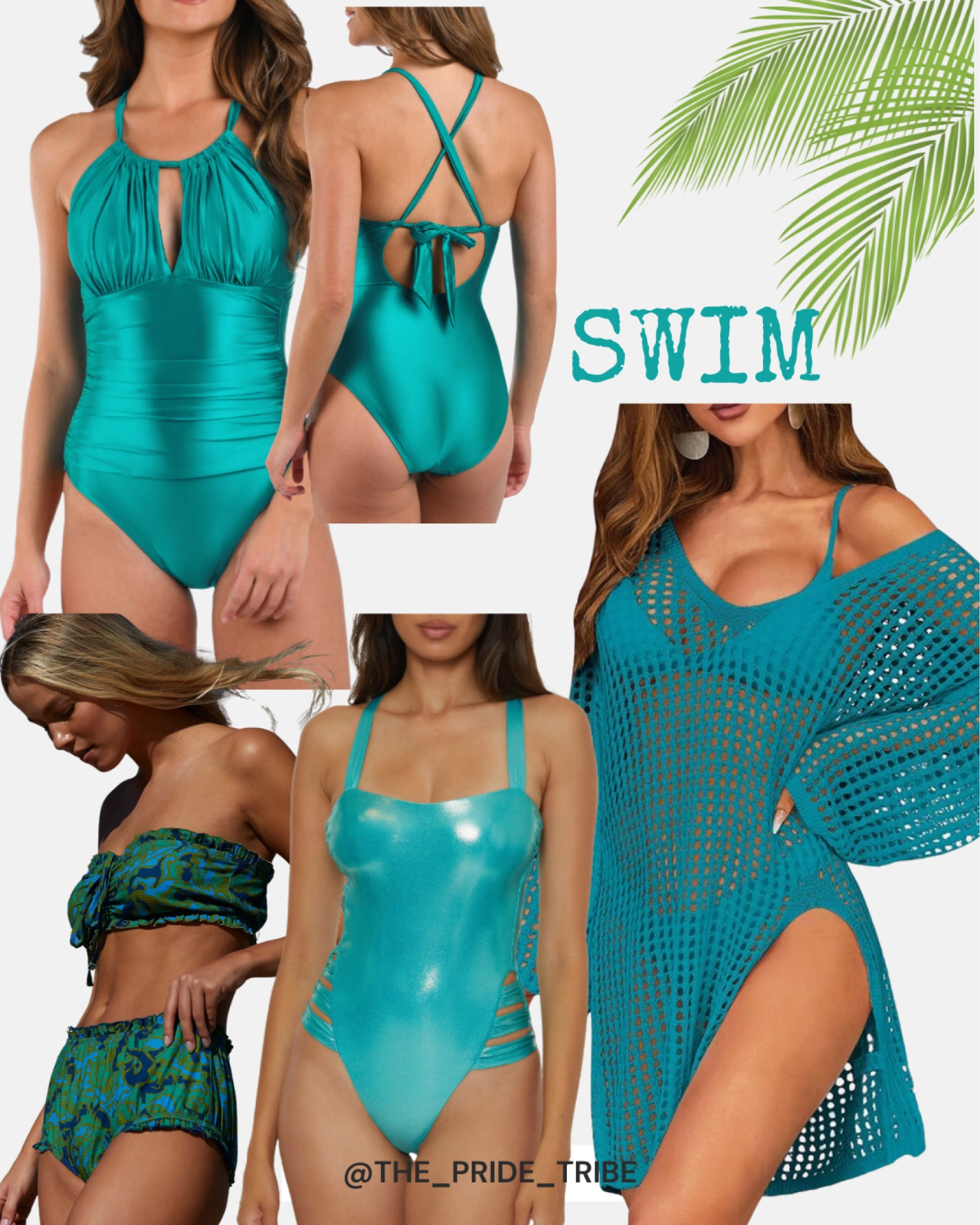 Spring suits. Women’s bathing suits. One piece resort wear. Vacation. Swim in teal  

#LTKWatchNow #LTKSwim #LTKSaleAlert