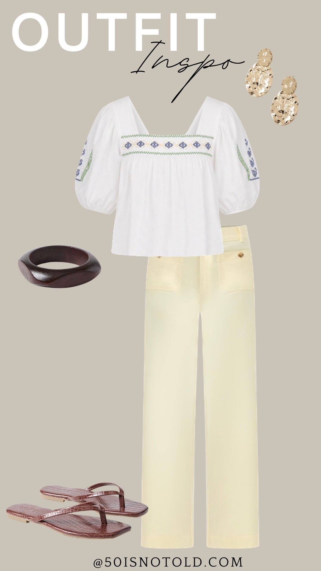 Butter yellow is trendy right now and these pants are perfect! I’ve paired it with a white blouse and some darker accessories, but there are so many ways to dress them up or down.

#LTKWorkwear #LTKOver40 #LTKootd