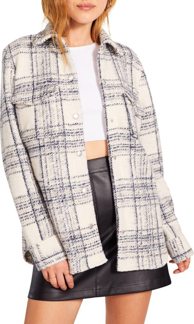 BB Dakota Brixton Plaid Shirt Jacket | Nordstrom