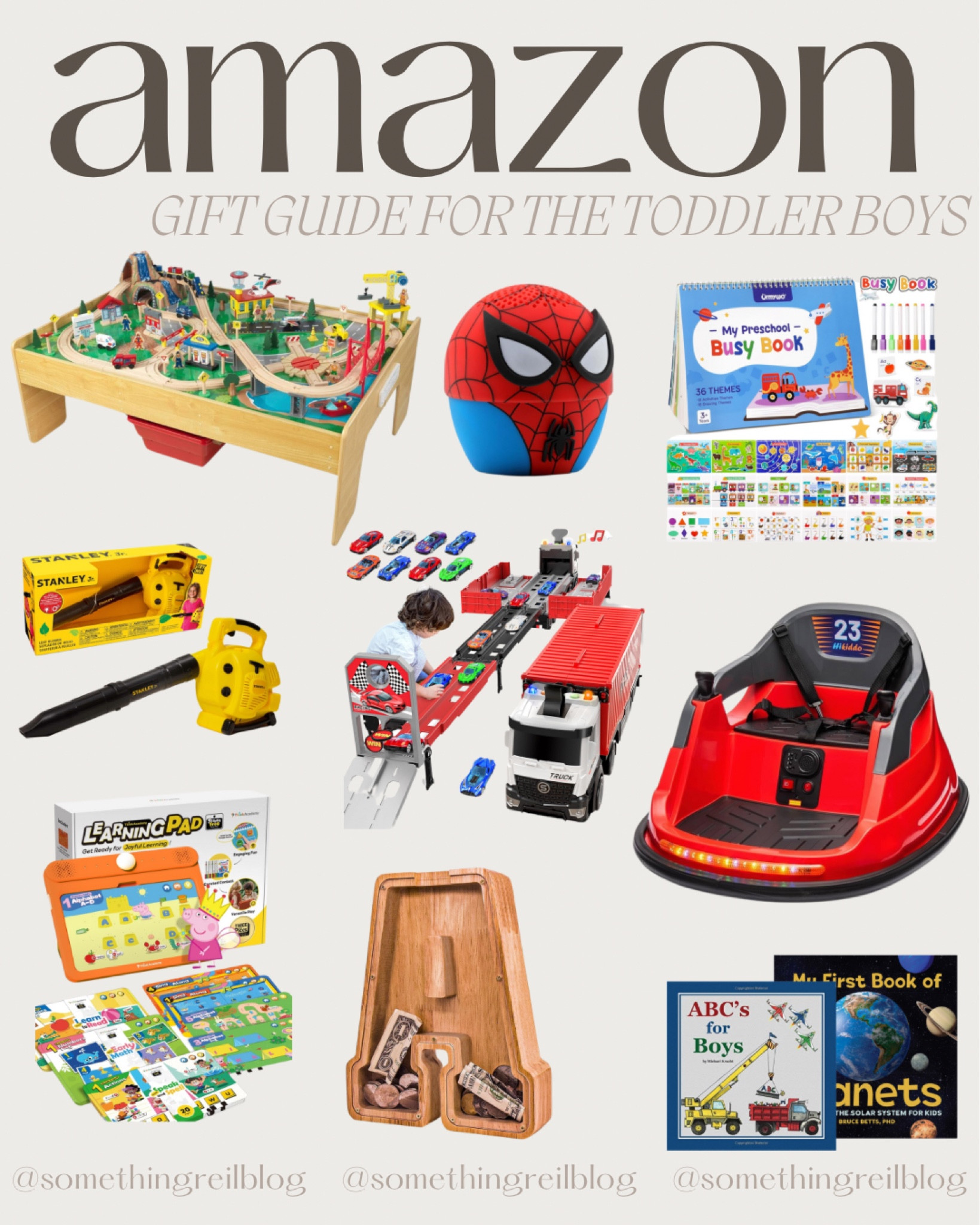 Gift Guide For the Toddler Boy 🎁

3 year old
Toddler boy
Amazon
Christmas gift
Gift guide
Black Friday
Cyber week
Sale alert
Kids toys




#LTKCyberWeek #LTKGiftGuide #LTKSaleAlert