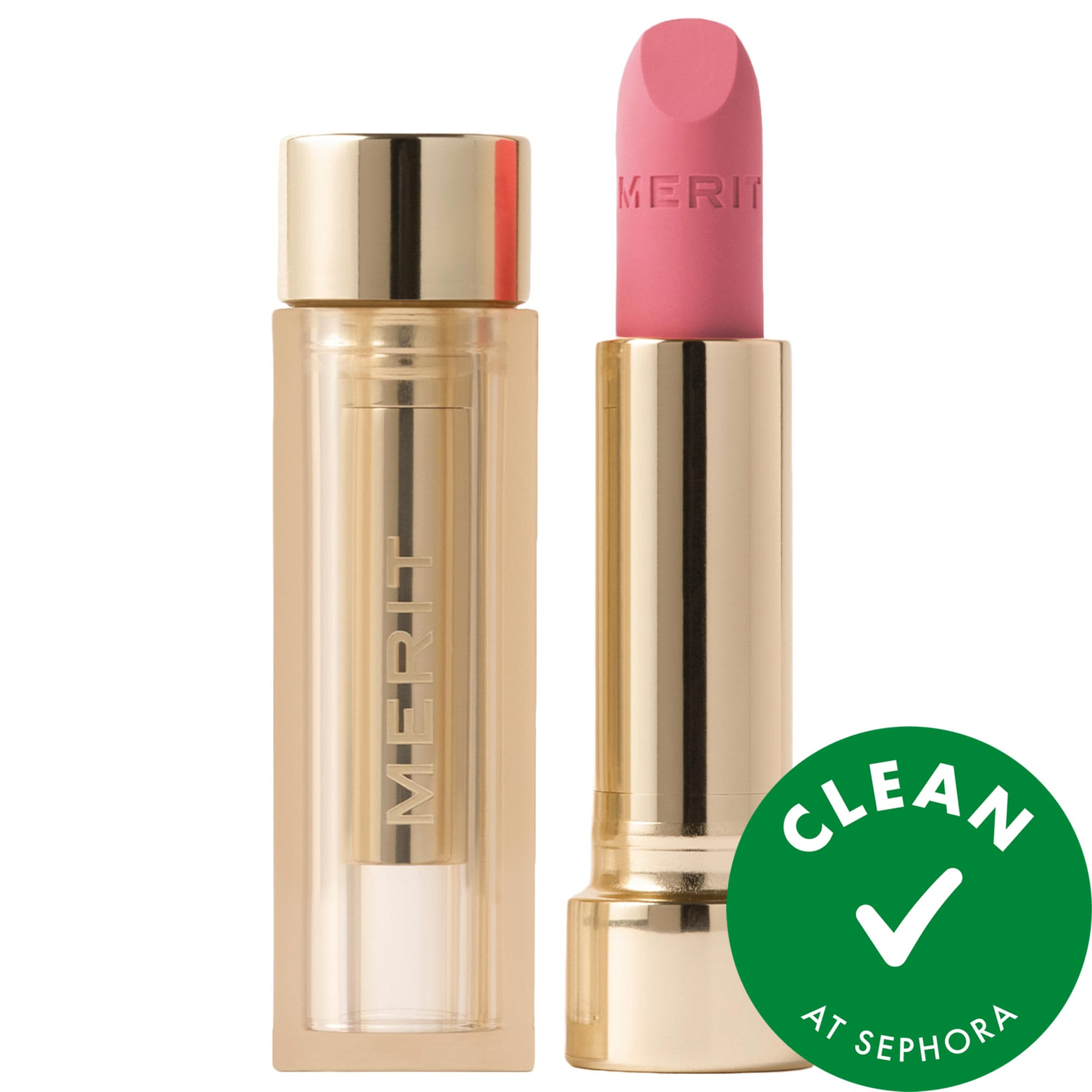 MERIT Signature Lip Lightweight Lip Blush Andie 0.10 oz/3 mL | Sephora (US)