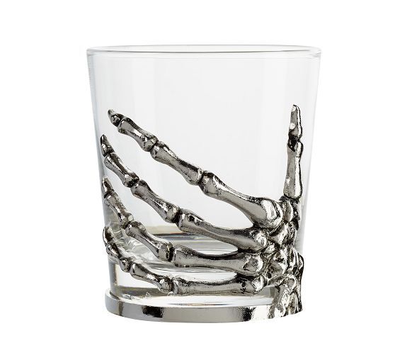 Skeleton Double Old Fashioned Glass | Pottery Barn (US)