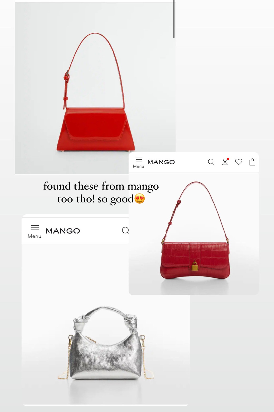 Red bags for fall😍

#LTKitbag #LTKSeasonal #LTKstyletip