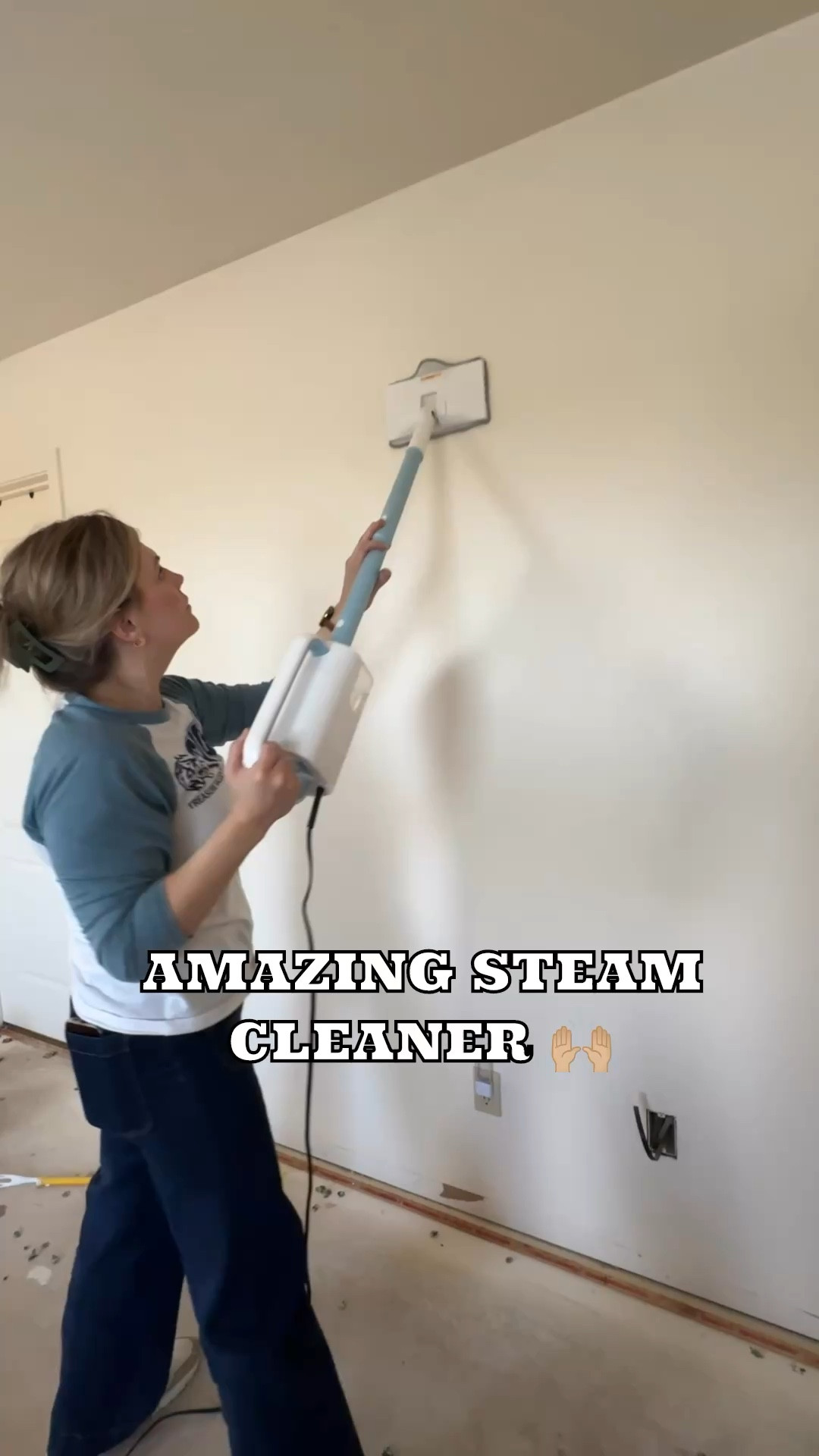 Steam Cleaner! She moved into a project house that needs so much work and cleaning and we have cleaned the entire house, walls to ceilings even, with this steam cleaner! 

#LTKmomlife #LTKKids #LTKHome