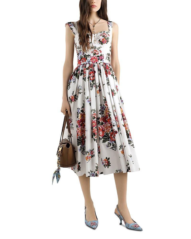 Dolce & Gabbana Flower Bouquet Print Dress | Bloomingdale's (US)